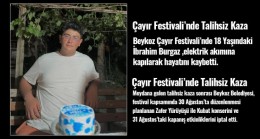 Çayır Festivali’nde Talihsiz Kaza