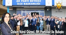 Özlem Vural Gürzel, AK Partililer ile Buluştu