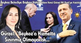 Beykoz Belediye Başkan Vekili Özlem Vural Gürzel AK Parti’ye Katıldı
