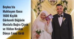 Çiçek ve Keskin Aileleri Görkemli Düğünde Buluştu