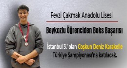Beykozlu Öğrenciden Boks Başarısı