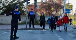 Beykoz’da Okul Önlerinde Denetimler Arttırıldı