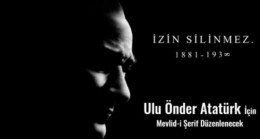 19 Mayıs’ta Göksu’da Atatürk İçin Dualar Edilecek