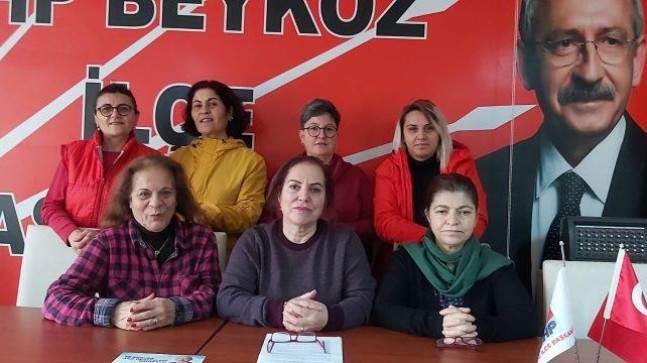 CHP’DEN KADINA YÖNELİK ŞİDDETE KARŞI BASIN AÇIKLAMASI