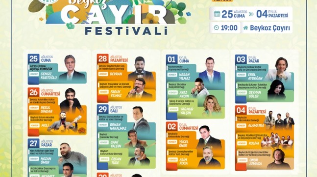 ANADOLU’NUN TÜM RENKLERİYLE “BEYKOZ ÇAYIR FESTİVALİ” BAŞLIYOR