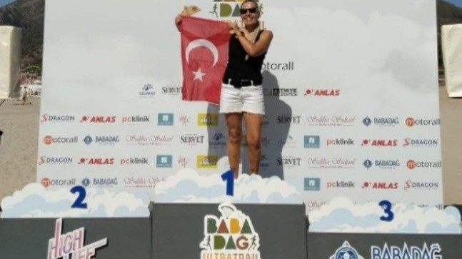 Çiğdem Topatan ‘Babadağ Ultra Maratonu’ Şampiyonu