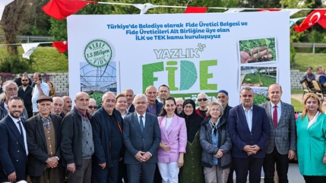 Çiftçiye 1 Milyon 50 Bin Yazlık Fide Desteği