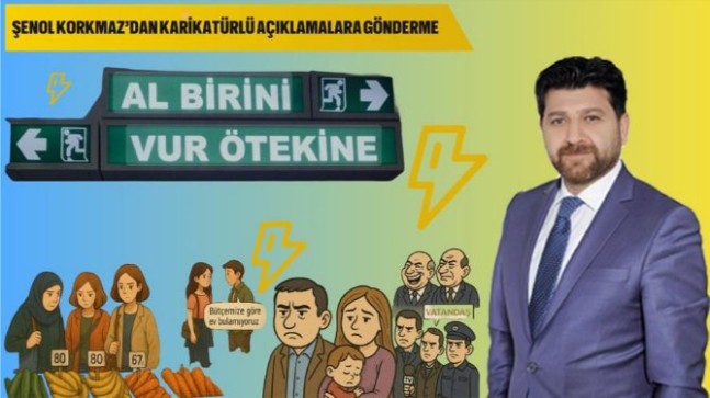 Şenol KORKMAZ’dan Karikatürlü Açıklamalara Gönderme