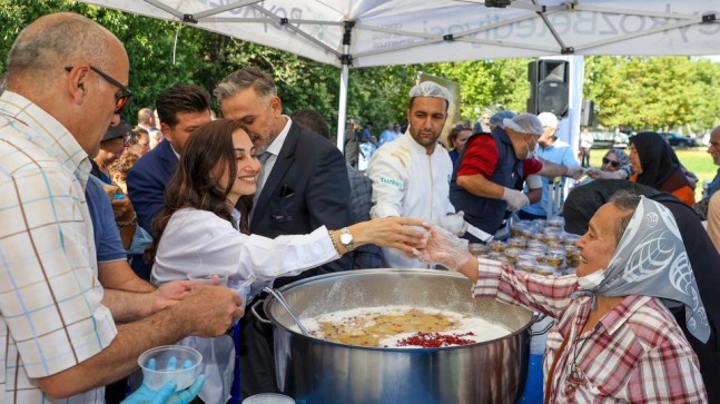 Beykoz’da Aşure Kazanları Birlik ve Beraberlik için Kaynadı