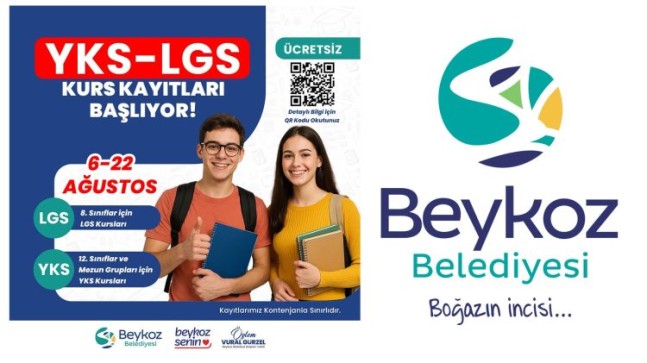 Beykoz Belediyesi’nden LGS ve YKS’ye Hazırlanan Gençlere Ücretsiz Destek