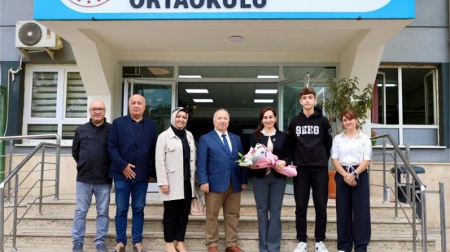 Başkan Vekili Gürzel’den Şehit Er Ersin Güner Ortaokulu’na Ziyaret