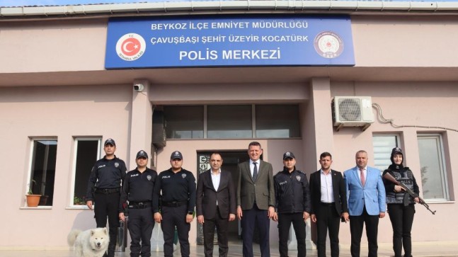Kaymakam Dr. Fatih Ürkmezer’den Polis Merkezi ve Mahalle Ziyaretleri