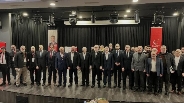 Saadet Partisi Beykoz İlçe Kongresinde Hakan Gökcan Dönemi Başladı