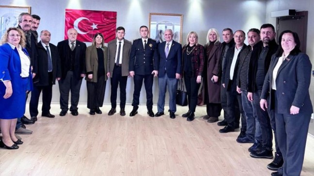 Beykoz Muhtarlar Derneği’nden Emniyete Anlamlı Ziyaret