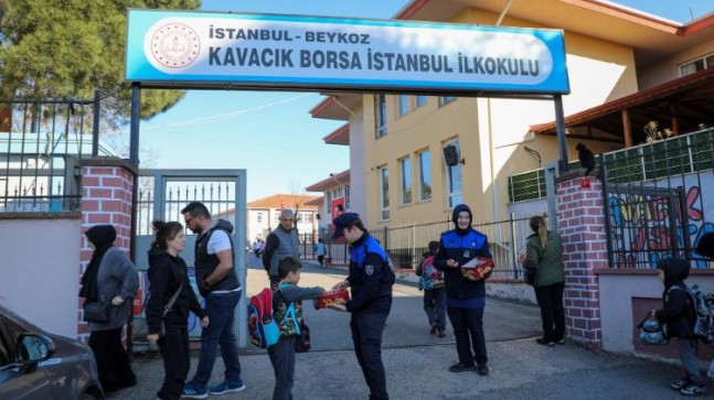 Beykoz’da Okul Önlerinde Denetimler Arttırıldı
