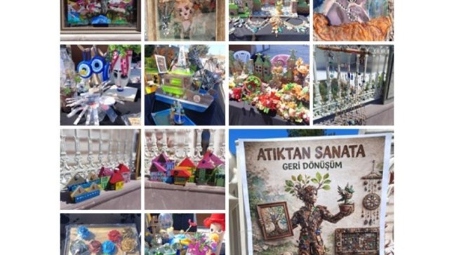 Kanlıca’da “Atıktan Sanata” Etkinliği