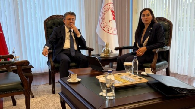 Gürzel, Bakan Yumaklı ile Beykoz’un Mülkiyet Sorunlarını Görüştü