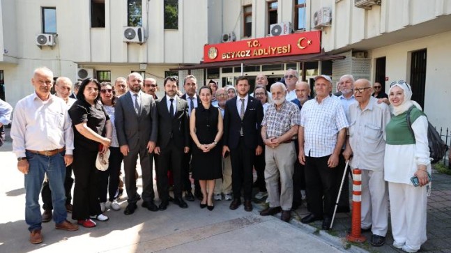 BEYKOZ’DA 50 YILLIK MÜLKİYET DAVASI KARARA BAĞLANDI