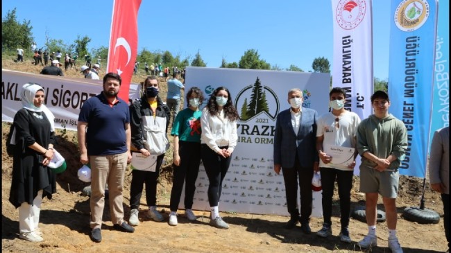 Beykoz’da “Hoş Geldin Bebek Ormanı” Kuruldu