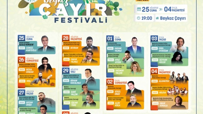ANADOLU’NUN TÜM RENKLERİYLE “BEYKOZ ÇAYIR FESTİVALİ” BAŞLIYOR