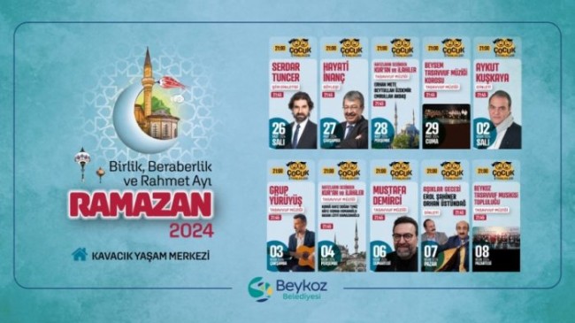 BEYKOZ BELEDİYESİ: “BEYKOZ ON BİR AYIN SULTANI RAMAZAN’A HAZIR”