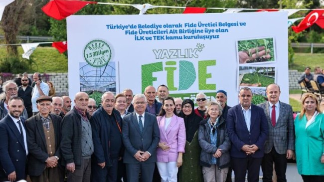 Çiftçiye 1 Milyon 50 Bin Yazlık Fide Desteği