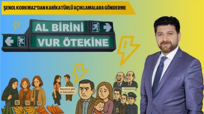 Şenol KORKMAZ’dan Karikatürlü Açıklamalara Gönderme