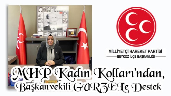 MHP Kadın Kolları’ndan, Başkanvekili GÜRZEL’e Destek
