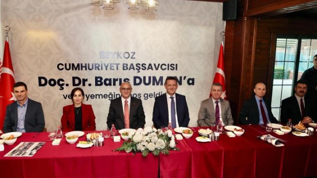 Beykoz’da Başsavcı Duman’a Veda