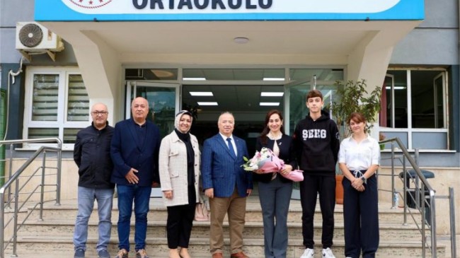 Başkan Vekili Gürzel’den Şehit Er Ersin Güner Ortaokulu’na Ziyaret