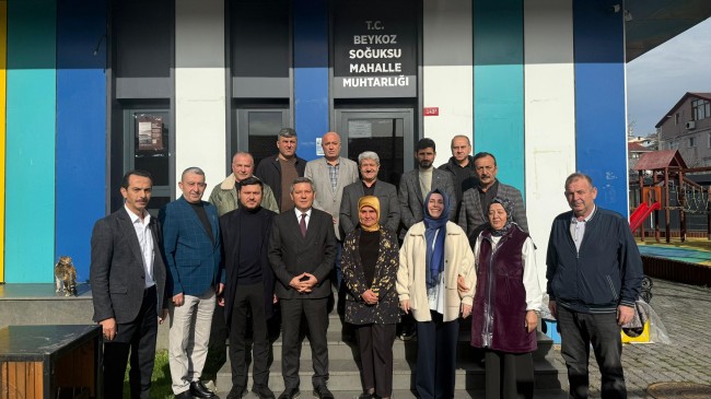 AK Parti Beykoz Teşkilatı İlçe Genelinde Ziyaretlerde Bulundu