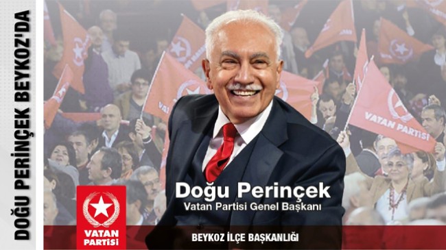 Doğu Perinçek Beykoz’da Konferans Verecek