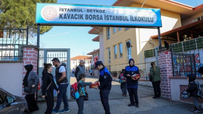 Beykoz’da Okul Önlerinde Denetimler Arttırıldı