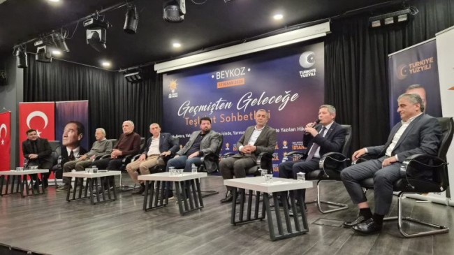 AK Parti Beykoz’da “Geçmişten Geleceğe Teşkilat Sohbetleri”