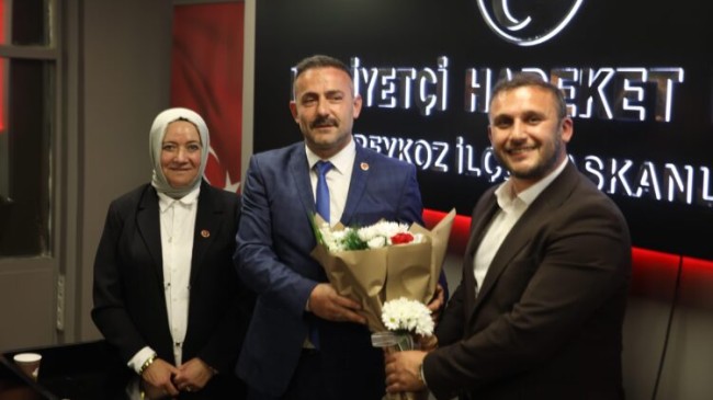 MHP Beykoz İlçe Başkanlığı’nda Devir Teslim Töreni