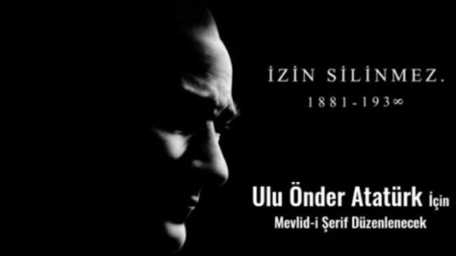 19 Mayıs’ta Göksu’da Atatürk İçin Dualar Edilecek