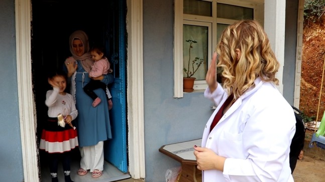 BEYKOZLULAR EVDE SAĞLIK KAZANIYOR