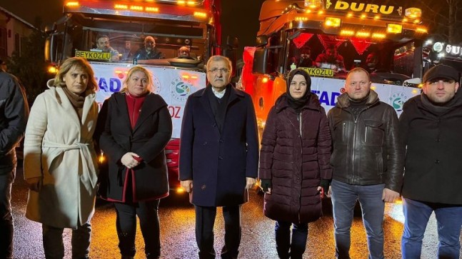 BEYKOZ DEPREM BÖLGESİ İÇİN TEK YÜREK OLDU
