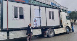 Batumlular Derneği’nden depremzede bir aileye konteyner desteği