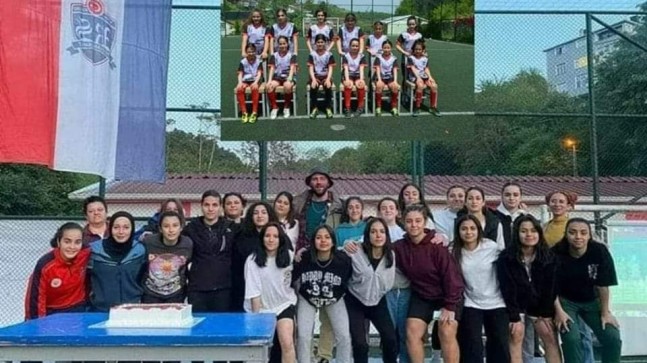 Rüzgarlıbahçe Kadın Futbol Takımından basın açıklaması