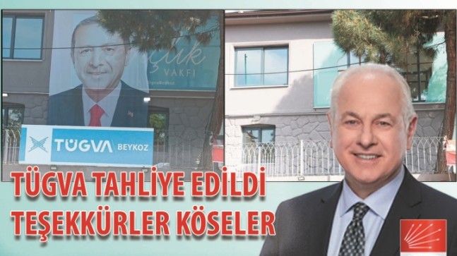 Vee.. TÜGVA Tahliye Edildi…  Teşekkürler KÖSELER