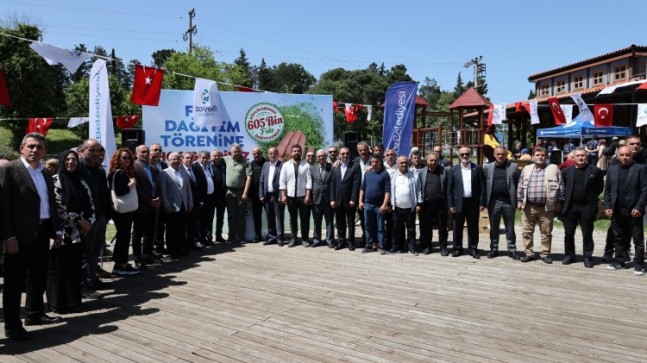 BEYKOZ’DA YENİ DÖNEMİN İLK FİDELERİ DAĞITILDI