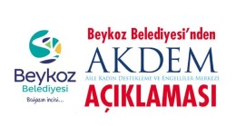 Beykoz Belediyesi’nden ‘AKDEM’ Açıklaması