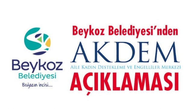 Beykoz Belediyesi’nden ‘AKDEM’ Açıklaması